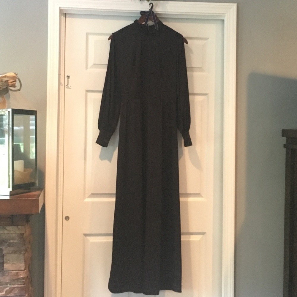 Classic John Lane black vintage dress